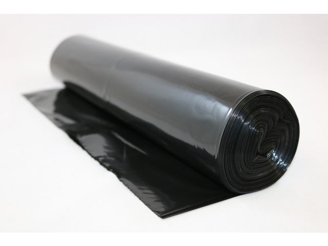 Plastsäck LLD 125L 60my svart 25/RL