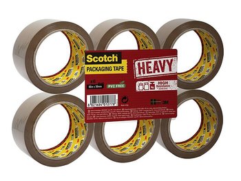 Packtejp SCOTCH Heavy 50mmx66m brun 6/FP