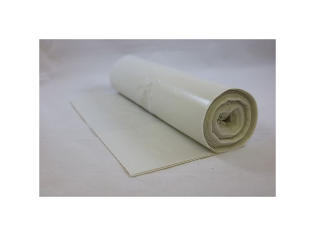 Plastsäck LD 125L 45my vit 25/RL