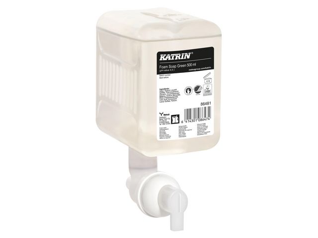 Skumtvål KATRIN Green 500ml 12/fp