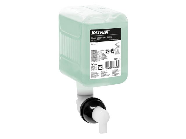 Tvål KATRIN Green 500ml 12/fp