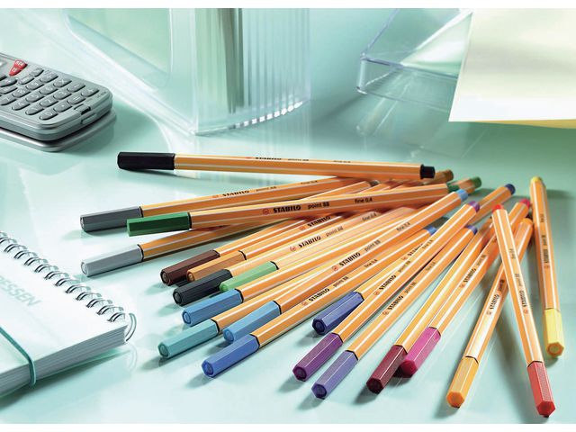 Fiberpennor Fineliner STABILO Point 88 20/fp - 4