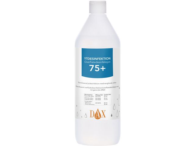 Ytdesinfektion DAX 75+, 1000 ml