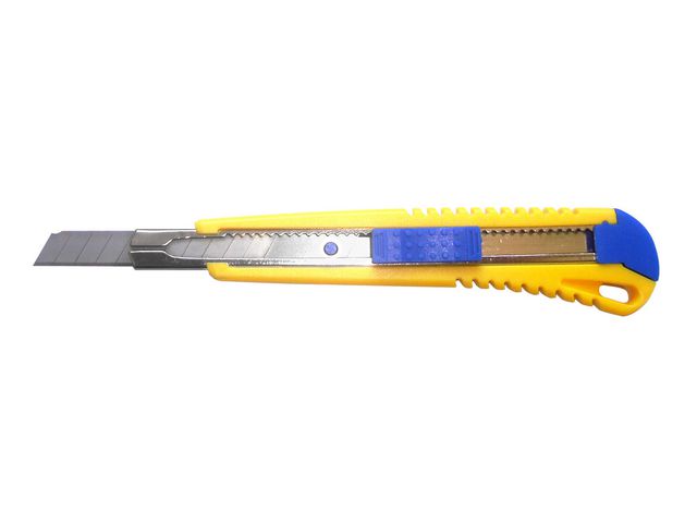 Brytkniv modell mindre 9 mm metallskena