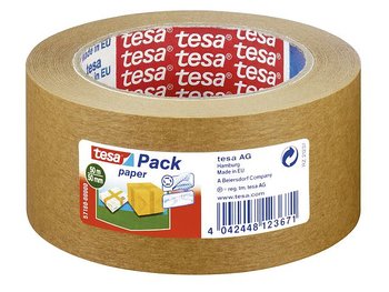 Packtejp TESA 50mmx50m Papper Brun