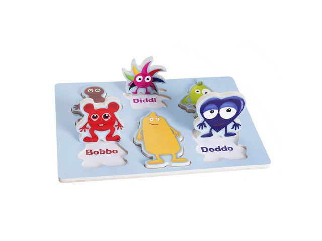 Babblarna Formpussel 6 figurer - 2