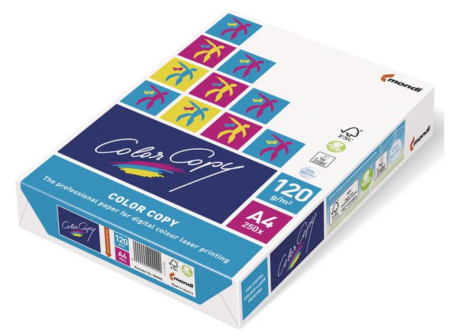 Kopieringspapper COLOR COPY A4 120g oh 250/FP