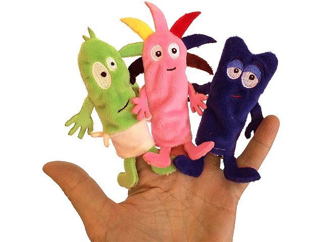 Babblarna Fingerdocker 6/fp