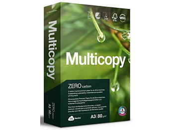 Kopieringspapper MULTICOPY Zero A3 80g oh 500/FP