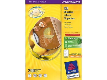 Etikett AVERY Classic size CD 50/FP