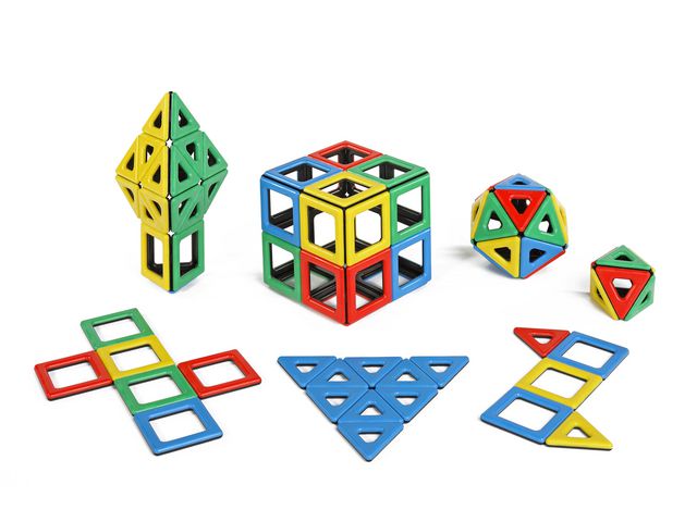 Polydron Magnetic 96 delar - 2