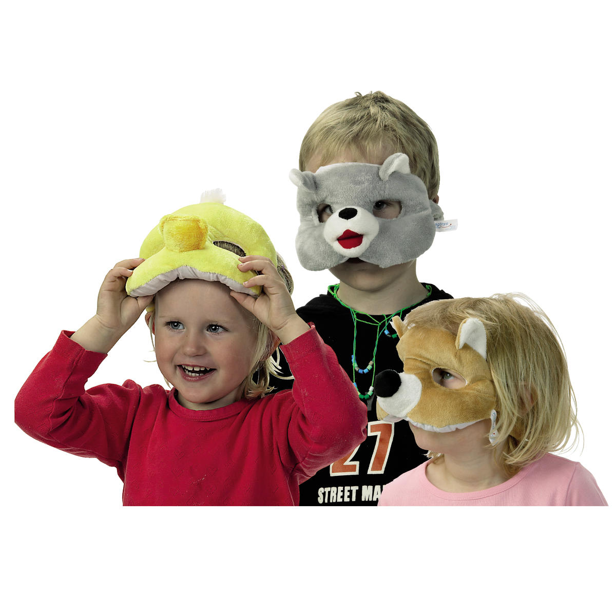 Ansiktsmasker djur 10 delar - 2