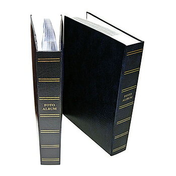 Fotoalbum insticksalbum 300 bilder svart