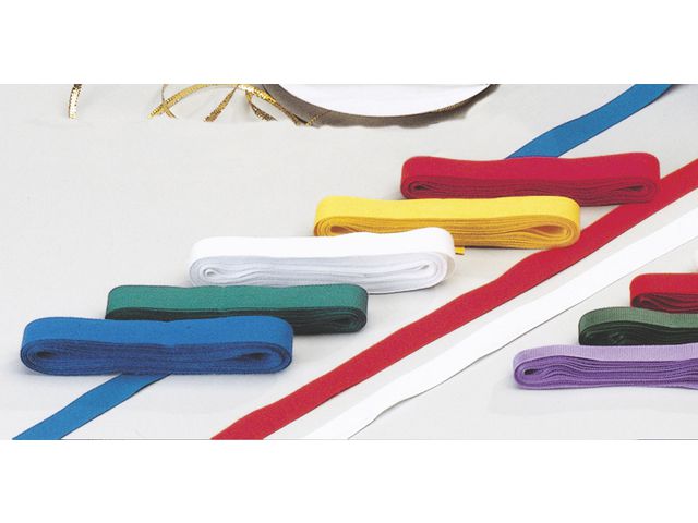Bomullsband 5mx13mm röd - 2
