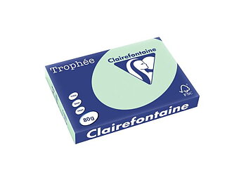 Kopieringspapper TROPHEÉ A3 80g Mintgrön 500/FP