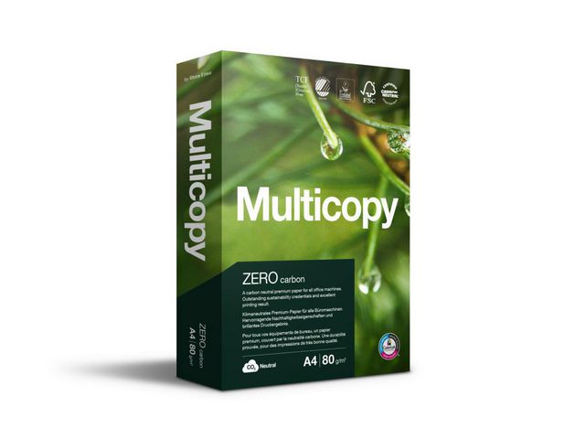 Kopieringspapper MULTICOPY Zero A4 80g h 500/FP