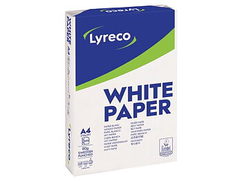 Kopieringspapper LYRECO Standard A4 80g h 500/fp