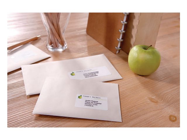 Etikett QuickPEEL 63,5x38,1 2100/FP - 2