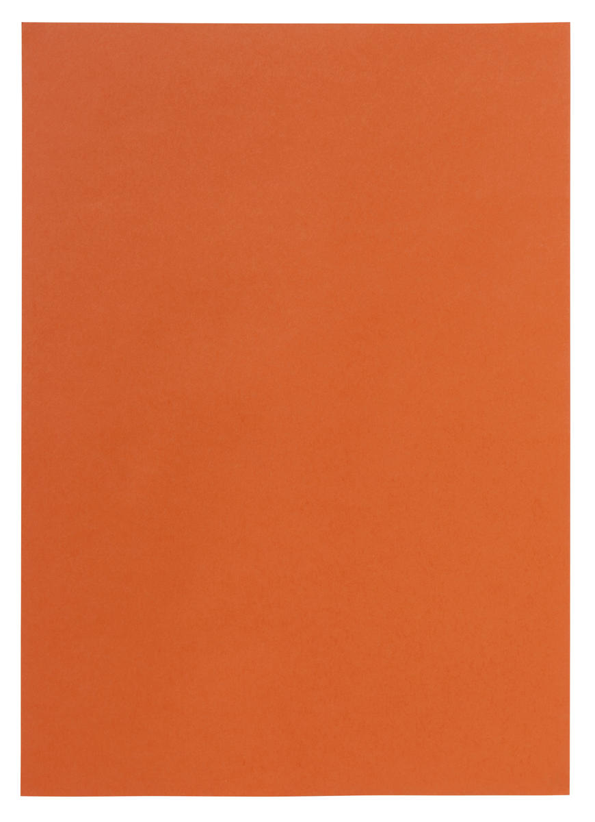 Gladkartong A4 180g Orange 100/fp