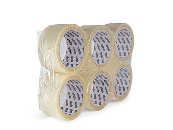 Packtejp PP 50mmx66m Klar6/FP