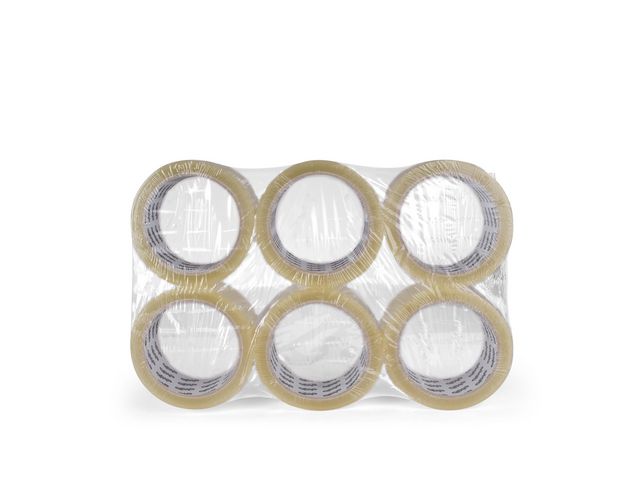 Packtejp PP 38mmx66m transp - 2