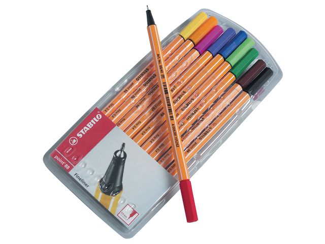 Fineliner Stabilo Point88 10/fp - 6