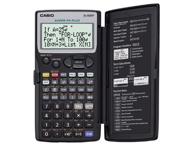 Räknare teknisk CASIO FX-5800P