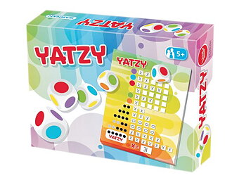 Spel Barnyatzy färgtärningar trä 