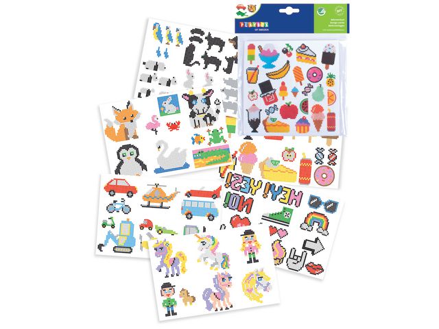 Mönsterkort till pärlplatta 110 mönster