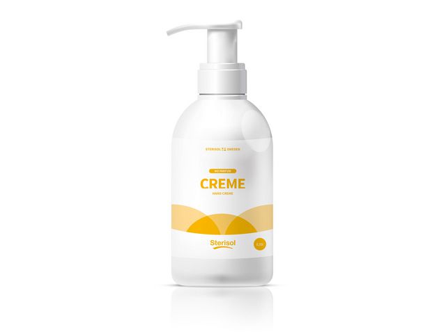 Handcreme STERISOL Sweden Oparfym. 350ml