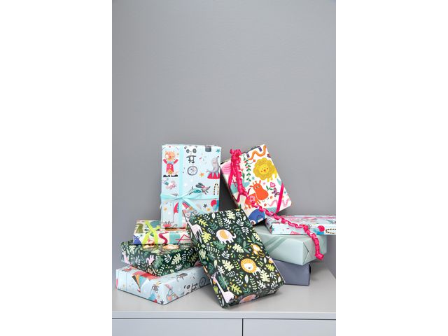 Presentpapper 57cmx154m Rainforest - 3