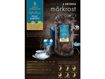 Kaffe ARVID.N Ethic Harvest Bönor 1000g