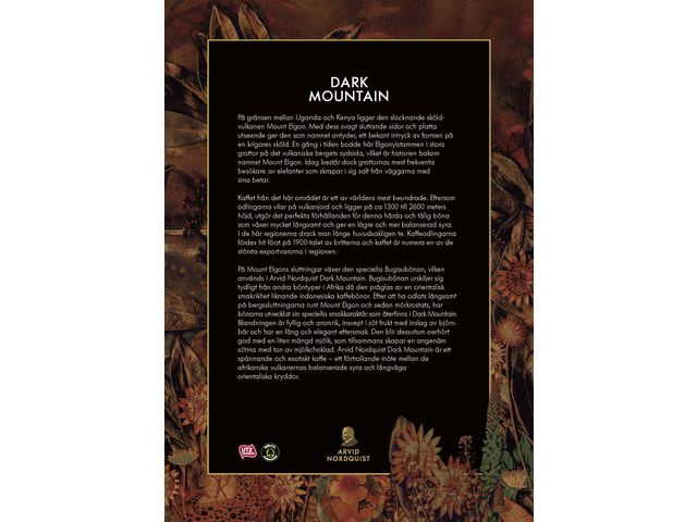 Kaffe ARVID.N Dark Mountain autom. 1000g - 3