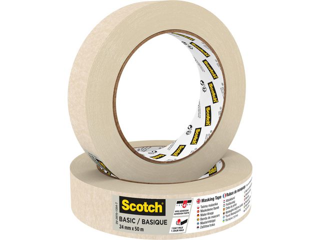 Maskeringstejp SCOTCH Basic 24mmx50m - 2