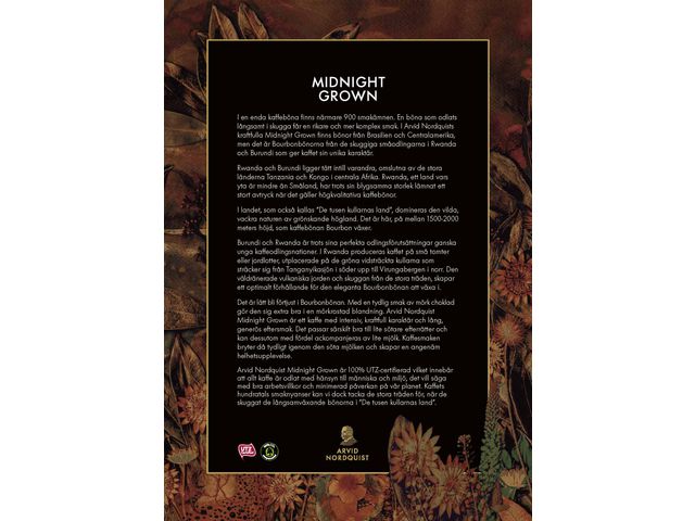 Kaffe ARVID.N MidnightGrown autom. 1000g - 3