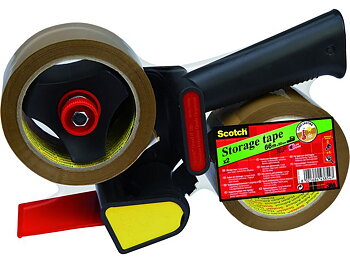 Packtejp SCOTCH PP Acryl med hållare 