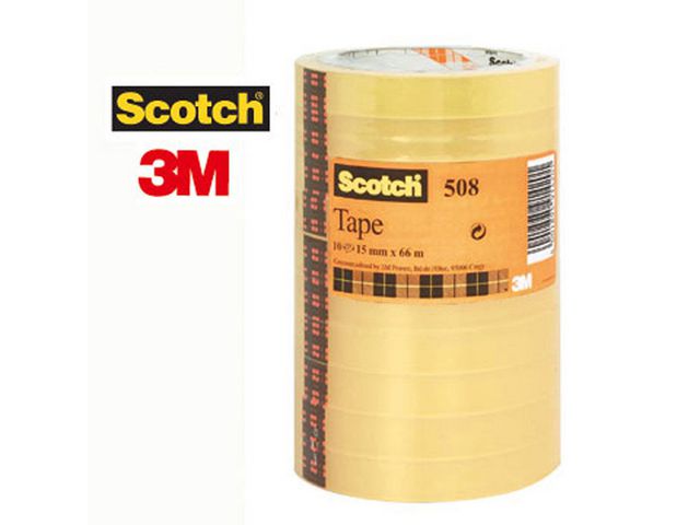 Kontorstejp SCOTCH 508 standard 66mx19mm