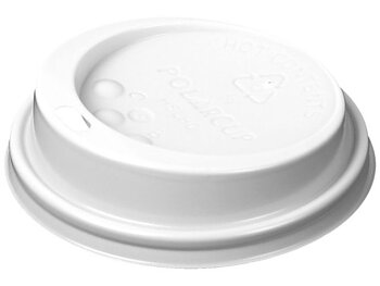 Lock till 250ml bägare vit 100/FP