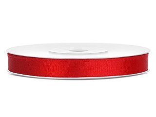 Satinband 10mmx30m röd