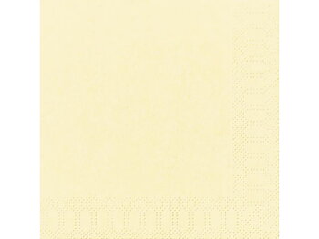 Servett DUNI 1-lags 33x33cm Creme 500/FP