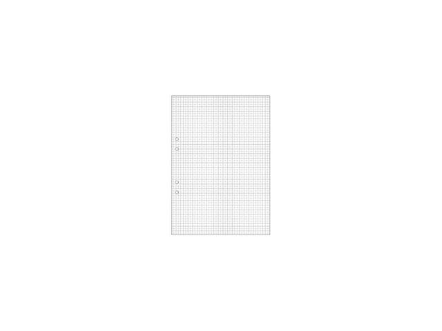 Lösblad A4 rutat 5x5mm hålat 500/FP - 4