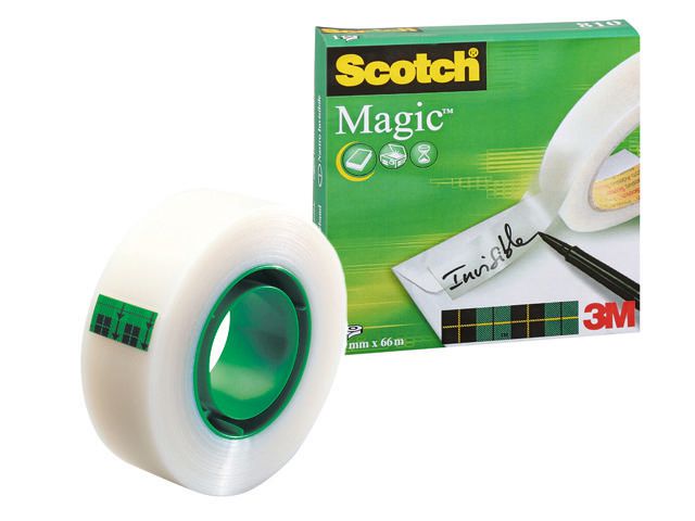 Dokumenttejp SCOTCH 810 25mmx66m - 3