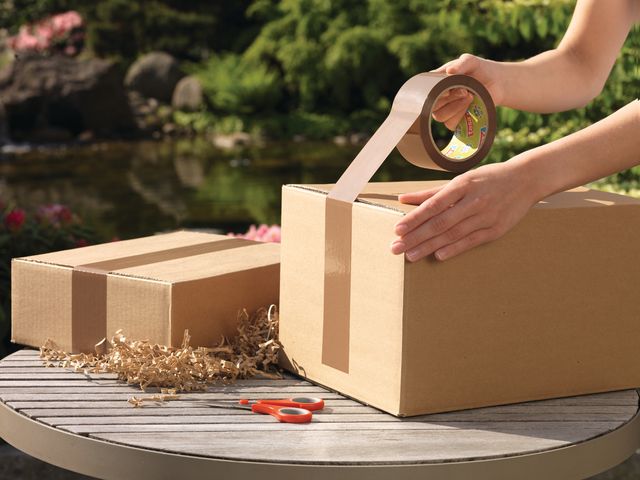 Packtejp TESA Eco Strong 50mmx66m Brun - 4
