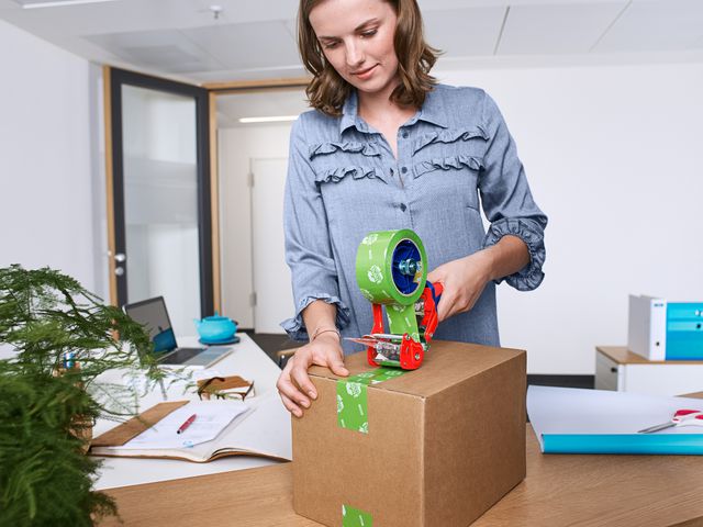 Packtejp TESA Eco Strong 50mmx66m Green - 4