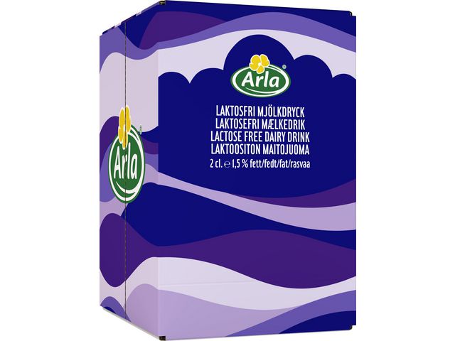 Kaffemjölk ARLA 1,5% laktosfri 2cl100/FP - 3