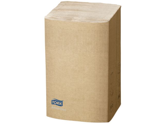Servett TORK Adv N4 1-lag natur 1125/FP - 2