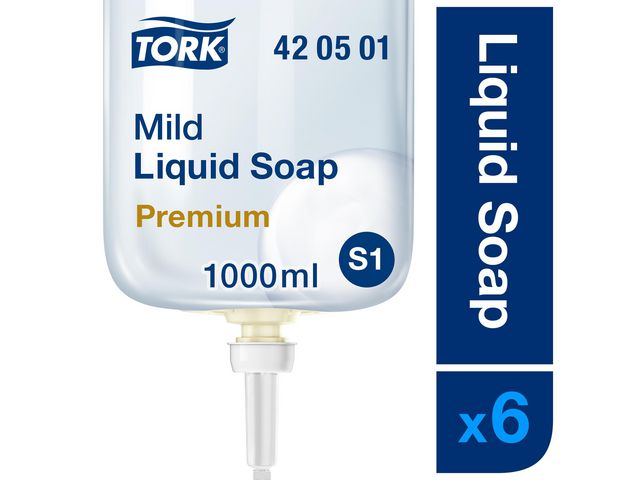 Tvål TORK Pre S1 Mild gul 1000ml
