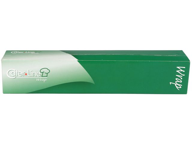 Plastfolie i cutbox PE 45cmx300m 9my