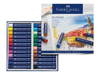 Oljepastellkritor Faber Castell 24 färger