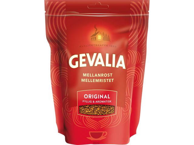 Kaffe GEVALIA snabbkaffe refill 200g
